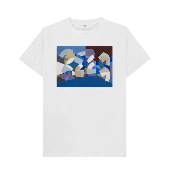 Saloua Raouda Choucair: Composition in Blue Module t-shirt